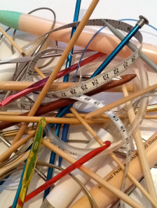 Knitting Needles and Crochet Hooks all in a tizzy - Entropy of Tools_ Lisa Daehlin _ Got Entropy? Knitting and Crochet Classes at Cooper Union