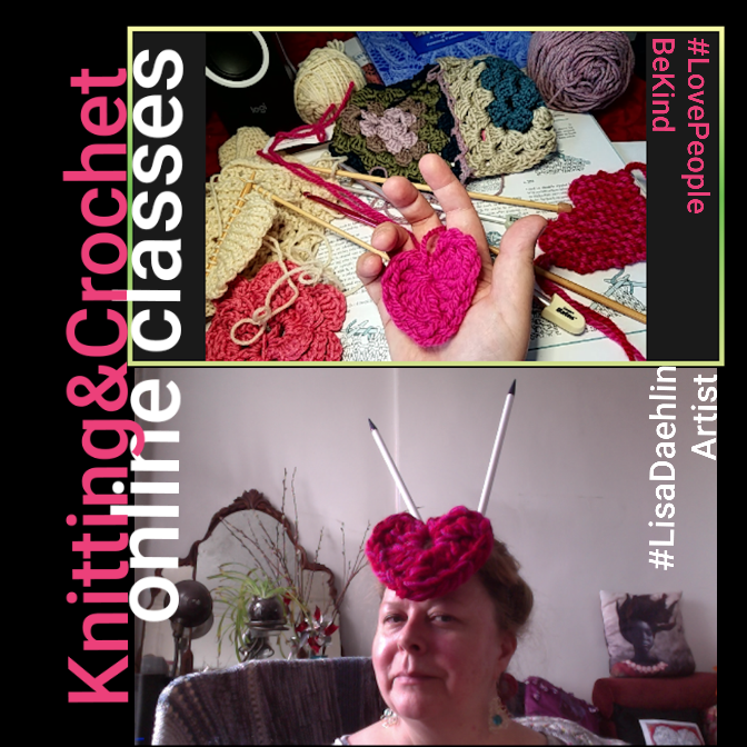 Online Knitting and Crochet Classes with Lisa Daehlin - at 92Y 92nd Street Y, and private lessons, NYC